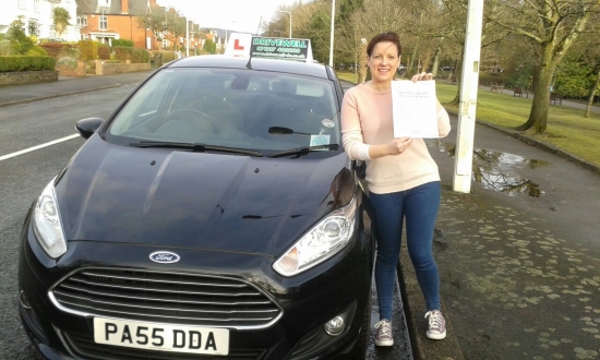 Aoife McDermott thrilled to be holding her Pass Certificate after passing her test first time today An excellent safe confident drive with only 2 driver faults A good result after juggling lessons with work Congratulations and well done again What a fantastic way to start 2015 for Aoife Salvina and Drivewell Driving Academy Salvina 26th January 2015