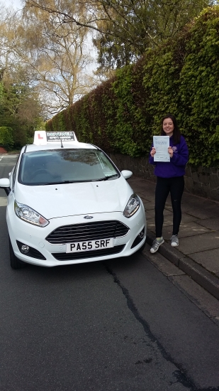 Beth Bridges so pleased to be clenching her Pass Certificate after passing her driving test today A fantastic safe confident drive overcoming those test nerves and negotiating morning rush hour traffic A well deserved result Beth showed such a positive attitude to learning on her lessons always smiling and giving 100 making my job easier Bethacute;s success was helped by plenty of priva