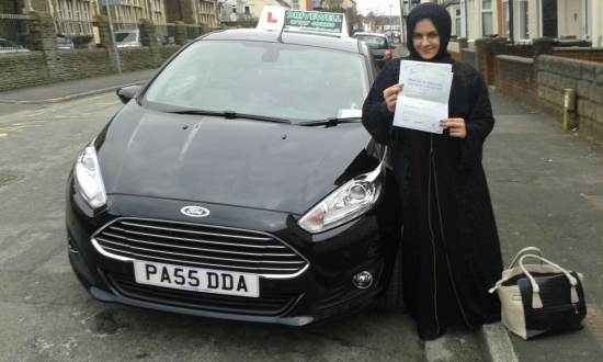 Fieza Javaid so pleased to be holding her Pass Certificate after passing her driving test today A lovely result from working so hard always doing her best Fieza did well combining her lessons with running a familyCongratulations again and well done Salvina amp; Sarah Drivewell Driving Academy 18th April 2016