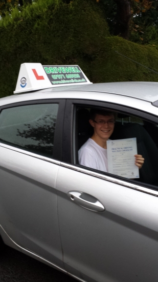 Jack Shilling proudly holding his Pass Certificate on a wet day after passing first time today The examiner complimented him on a nice safe drive with 4 driver faults A well deserved reward for having such a positive and enthusiastic attitude to learning and any challenges he faced always giving 100 Congratulations and well done again Looking forward to seeing you for Pass Plus Sarah 6th