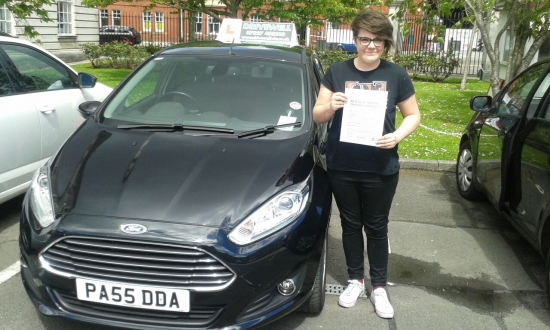 Rebekah Potton thrilled to be holding her Pass Certificate after passing her first time today A magnificent almost faultless safe confident drive with only one driver fault Rebekah was always keen to take on board advice from Salvina to reach this high standard Another great result for Salvina and Drivewell Driving Academy Congratulations and well done again Good luck and enjoy safe driv