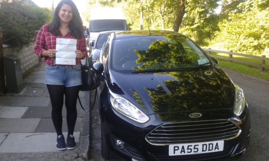 Shamela Grainger holding her Pass Plus Certificate having completed the next stage a few days after Passing her test and so pleased to Drive with no L Plates on Sooty Shamela did so well passing her Practical Test first time with only 3 driver faults on 29th May 2015 demonstrating a safe confident drive We are so pleased that you have completed Pass Plus to help you be a safer driver Enjoy 