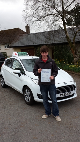 Joel Pell proudly holding her Pass Certificate after passing first time today with a safe drive with 4 driver faults A great result after fitting in lessons around other commitments and exams Well deserved from such a responsible and conscientious approach to learning and driving Well done and congratulations again Even the examiner was complimentary to Joel and Drivewell Driving Academy re