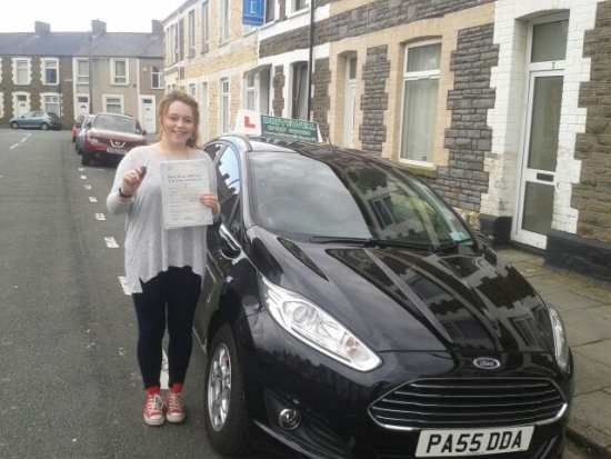 Kirsty Green delighted to be holding her Pass Certificate following a brilliant faultless and safe drive NO DRIVER FAULTS Not many candidates can boast having a driving test with no recorded faults but Kirtsy can - fantastic A great result after listening to Salvina and following her advice Congratulations and well done again Enjoy your driving Congratulations to Salvina too Something