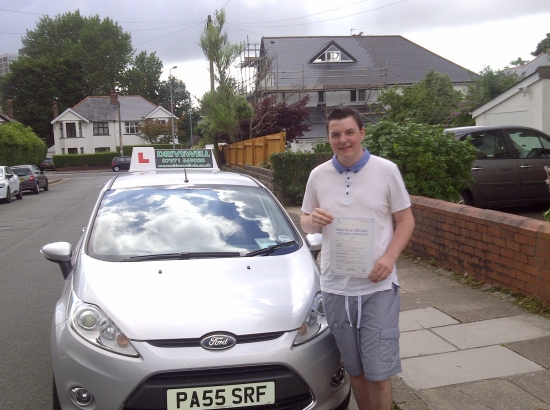 Oliver Cummings proudly holding his Pass Certificate after passing his test today A great result after juggling school exams and work Well deserved for all your hard work and positive attitude to learning The examiner complimented Oliver on the standard of the drive - always nice Congratulations again and good luck for safe driving Look forward to seeing you for Pass Plus 24th July 20