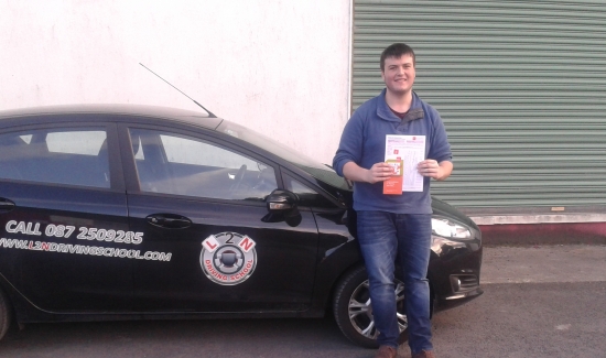 Congratulations to Adam who passed his test today at the Castlemungret test centre in Limerick The hard work he put in paid off today getting just a few minor faults on the test Well done Adam