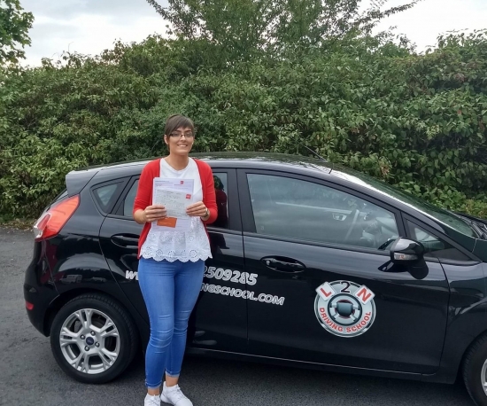 A brilliant result for Caoimhe Lynch who passed her test first time today at the Castlemungret test centre in Limerick Caoimhe had an excellent smooth drive picking up just two faults Well done Caoimhe thatacute;s a great result