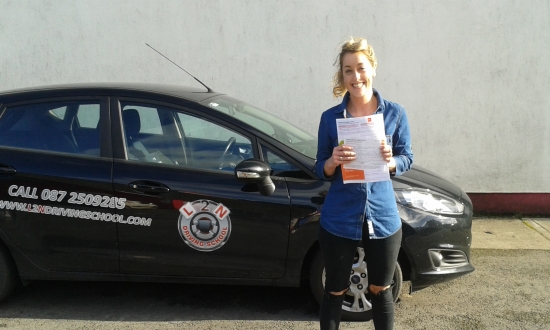 A brilliant result for Jackie today when she passed her test at the Castlemungret test centre in Limerick She put in an excellent performance giving a safe and competent drive Everyone here is delighted for you Jackie congratulations and enjoy the celebrations