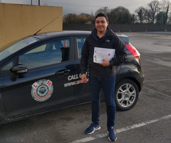 Congratulations to Jackson Vivas on passing his test first time today at the Castlemungret test centre. Jackson worked hard to get up to standard and he got his reward today. Well done Jackson🙌🙌🍾🍾