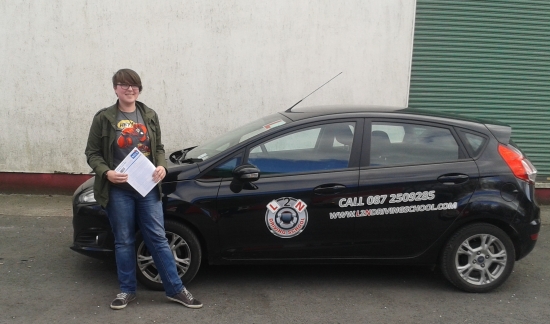 A fantastic result for Janette today when she passed her test first time at the Castlemungret test centre in Limerick I trained Janette to drive from day one and itacute;s great to see she is a confident and competent young driver Well done Janette