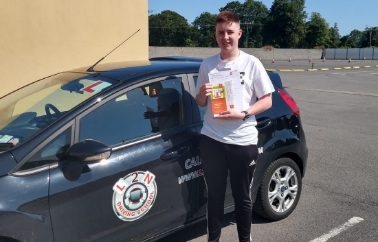 Congratulations to Jimmy Fleming on passing his driving test today at the Castlemungret test centre with zero faults. A perfect drive, well done Jimmy that´s an outstanding achievement. Also a big well done to Ciara O´Riordan on passing her test today as well, Great stuff Ciara. What a relief