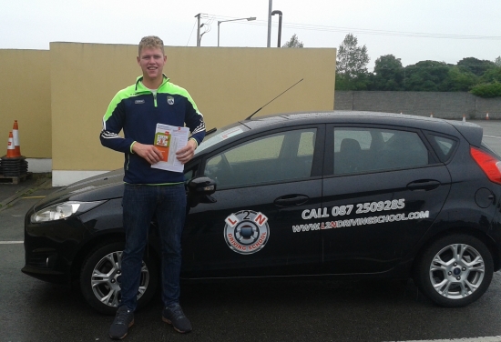 The pride of Kerry hurling Michael Oacute;Leary passed his test today first time at the Castlemungret test centre in Limerick A great performance Michael well done