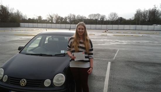 Christmas came early for Rebecca today when she passed first time at the Castlemungret test centre in Limerick A brilliant result for Rebecca who started her training from scratch on the 5th of September 2015 and passed her test today on the 16th of December Congratulations Rebecca on the great work you put in