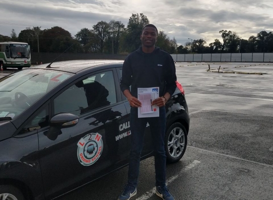 Congratulations to Teddy Chaka on passing his test first time at the Castlemungret test centre today. Teddy drove very well on the test and passed no bother. Good man Teddy👍👍🍾🍾