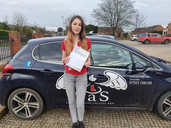 Passed 19/12/19<br />
Instructor Sara Bradley