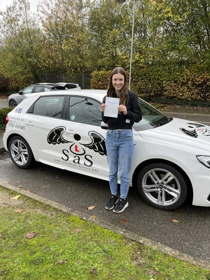 Passed 17/11/2022<br />
Instructor Sharon Cox