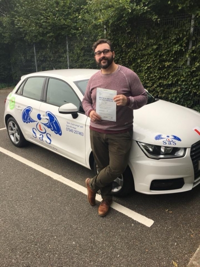Passed 10/09/18<br />
Instructor Garry Whitehead