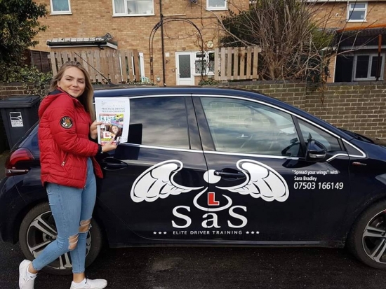 Passed 15/01/2019<br />
Instructor Sara Bradley