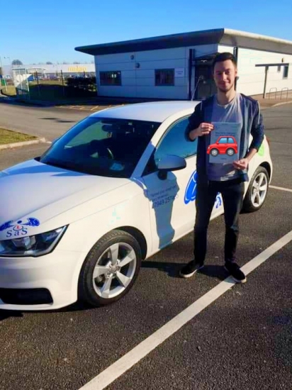 Passed 1st time<br />
14/02/2019<br />
Instructor Garry Whitehead