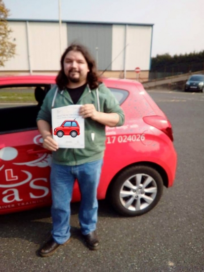 Passed 17/04/2019<br />
Instructor Brian Norris