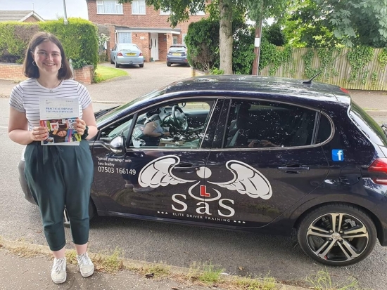 Passed 18/06/2019<br />
Instructor Sara Bradley