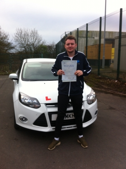 Congratulations to Alex from March who passed his test today
