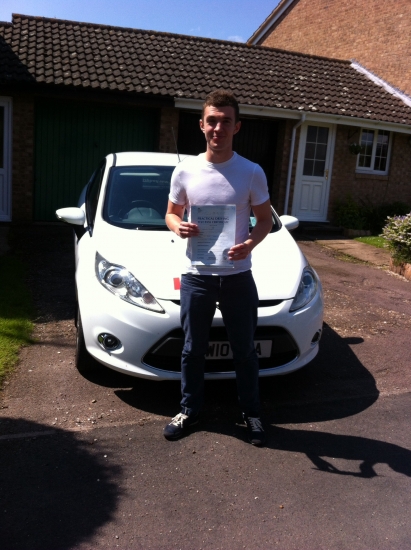 Congratulations to Angus from March who passed his test on 1st July
