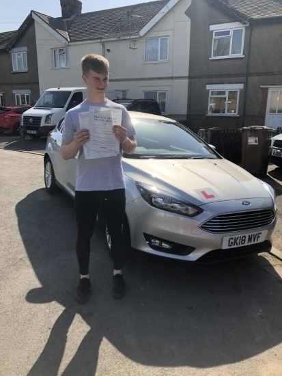 Congratulations to Connor on passing your driving test.