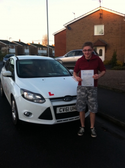 Congratulations to Dan from March who passed on 6th January