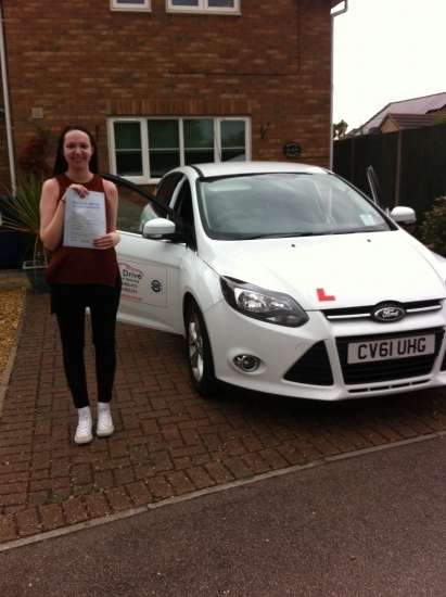 Congratulations to Emily from March who passed her test today 160915