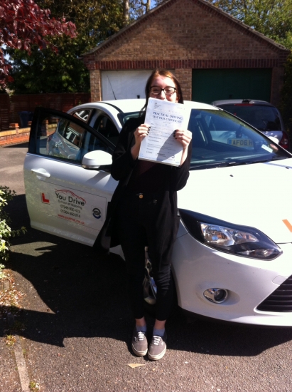 Fantastic result for Emma from March who passed her test on 11515