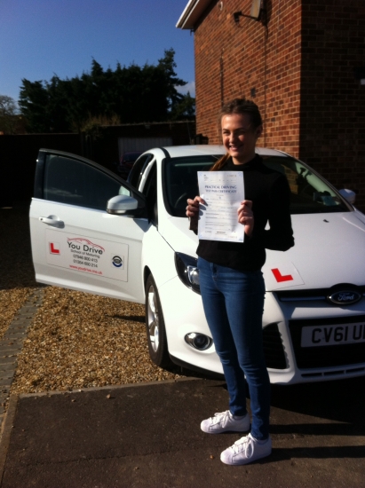 Well done to Gina from March on a great result Passed 10th March