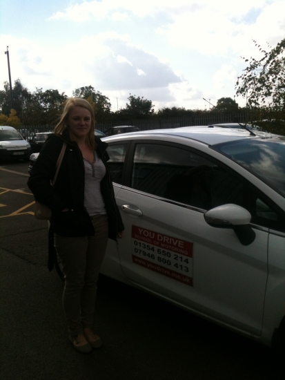 Congratulations to Beth from March who completed her Pass Plus on 28th September