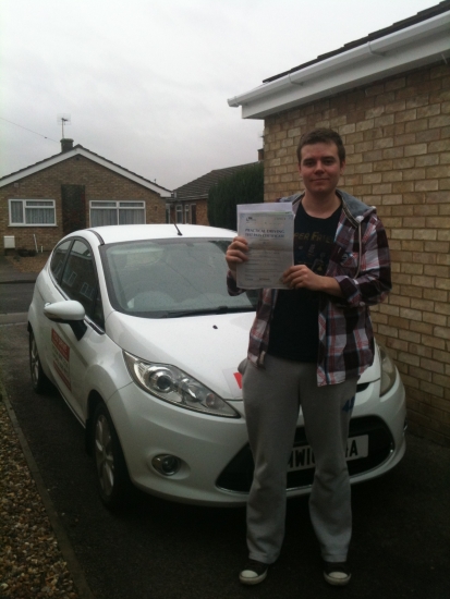 Congratulations To Paul From March  Who Passed His Driving Test  On  The 12th November.
