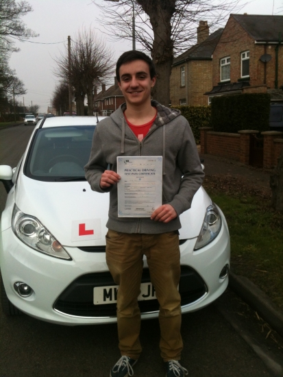 Congratulations To Kirby From March Who Passed His Test On 4th March
