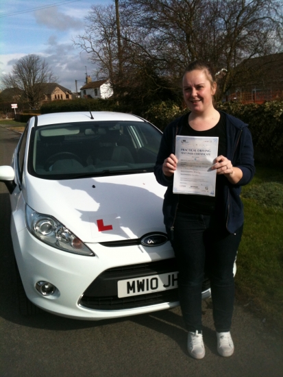 Congratulations To Katie From Bemwick Who Passed Her Test On 11th March