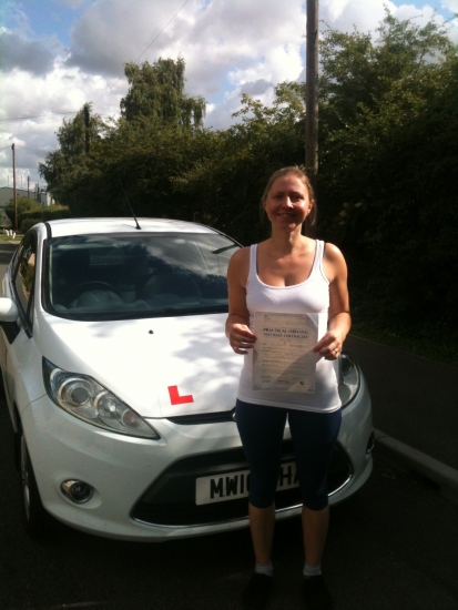Congratulations To Wioletta From Chatteris Who Passed Her Driving Test On The 19th August