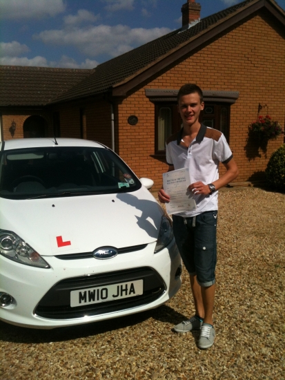 Congratulations To Scott From March Who Passed His Driving Test On The 4th September