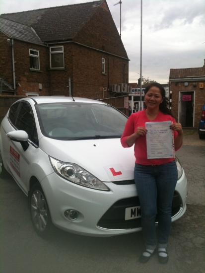 Congratulations To Nancy From March Who Passed Her Driving Test On The 2nd July