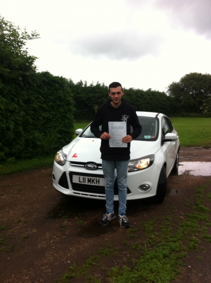 Congratulations to Luke from March who passed his test on the 13th June