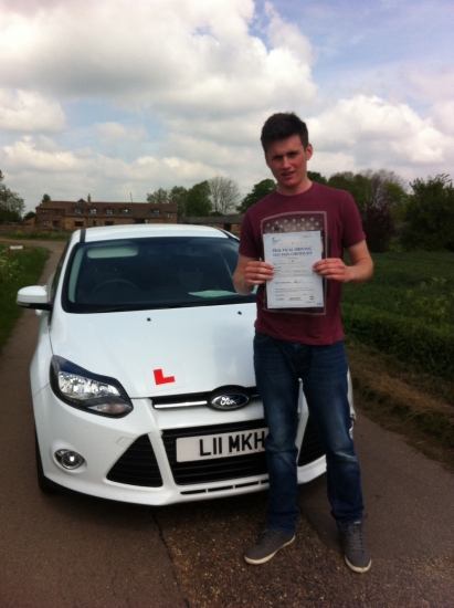 Congratulations to Micheal who passed his test 16516
