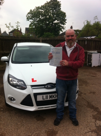 Congratulations to Nathan from March who passed his test 10516