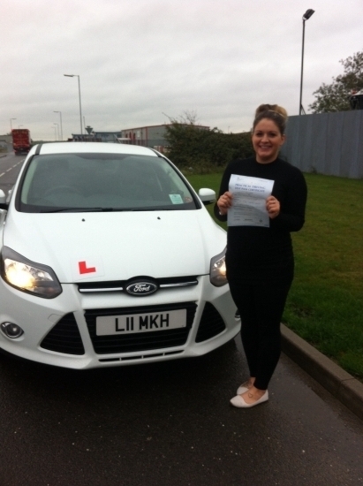 Congratulations to Sammy from March who passed today: 61115
