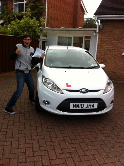 Congratulations to Scott from March who passed his test on 11th August