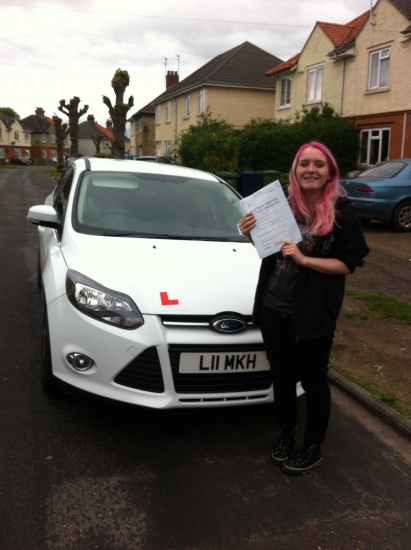 Great result for Vicky from March who passed her test on the 25th May