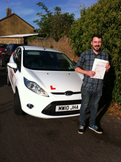 Congratulations To James From Chatteris Who Passed His Driving Test On 7th October.