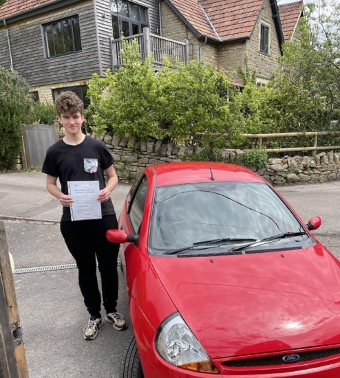 Well done to Archie Watts who passed his test 1st attempt today using his own car, and with only the three driving faults. Congratulations from you instructor “Philip” and everyone at StreetDrive - Passed Tuesday 25th May 2021.