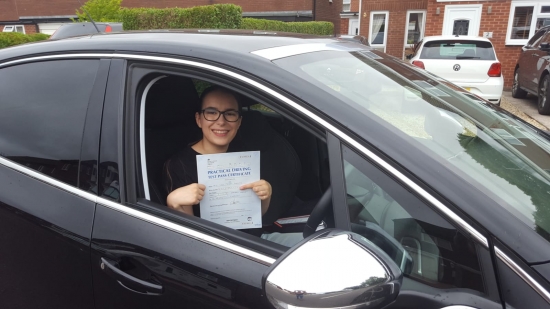 Thankyou to Bradley for helping me to pass my driving test first time, you were an excellent instructor..<br />
<br />
Passed Thursday 6th August 2020. <br />
<br />
Twin sister to Chloe Gardener who passed on 5th August 😊