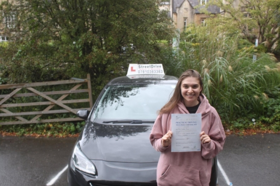 “Phil” was the best instructor I could have had. He was so patient and reassuring. He was calm in all lessons and just made me feel more confident about my driving ability.<br />
<br />
I could not be more thankful to him! <br />
<br />
Isabella Scanio - Passed 9 September 2021.