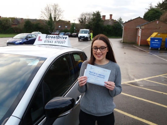 I really enjoyed learning with to drive with Roger he was a fantastic friendly instructor who helped me to pass first time <br />
<br />

<br />
<br />
Roger had plenty of patience and was great at keeping me calm and confident when driving I would definitely recommend Roger - Passed Thursday 22nd December 2016